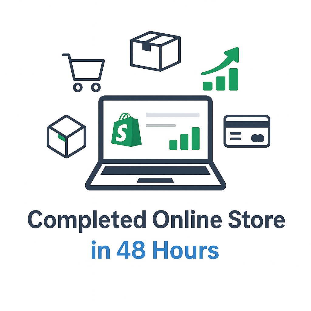 Ready-to-Launch Online Store in 48 Hours – Your Start into E-Commerce